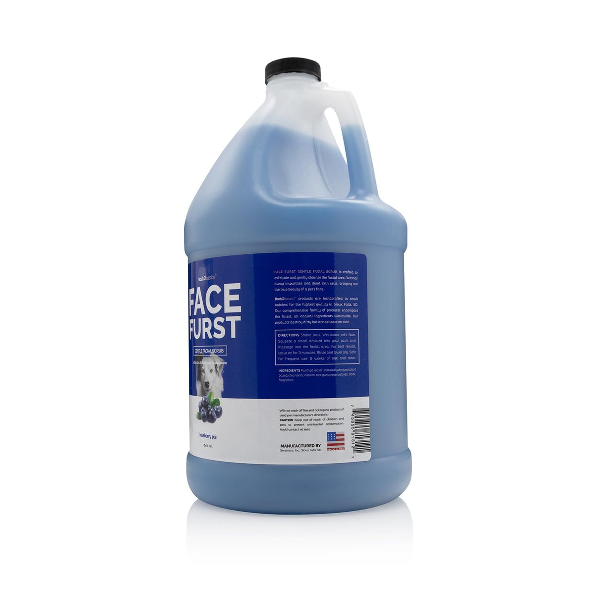 Blueberry Facial Scrub Dog Shampoo 1 Gallon T79298