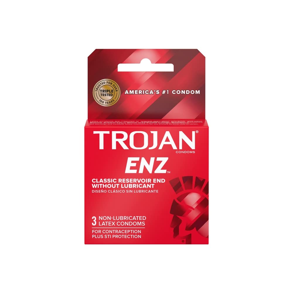 Non-Lubricated Latex Condoms 3 ct Pack of 2 E84656