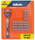 Razor Blade Refills, 16 Cartridges V828