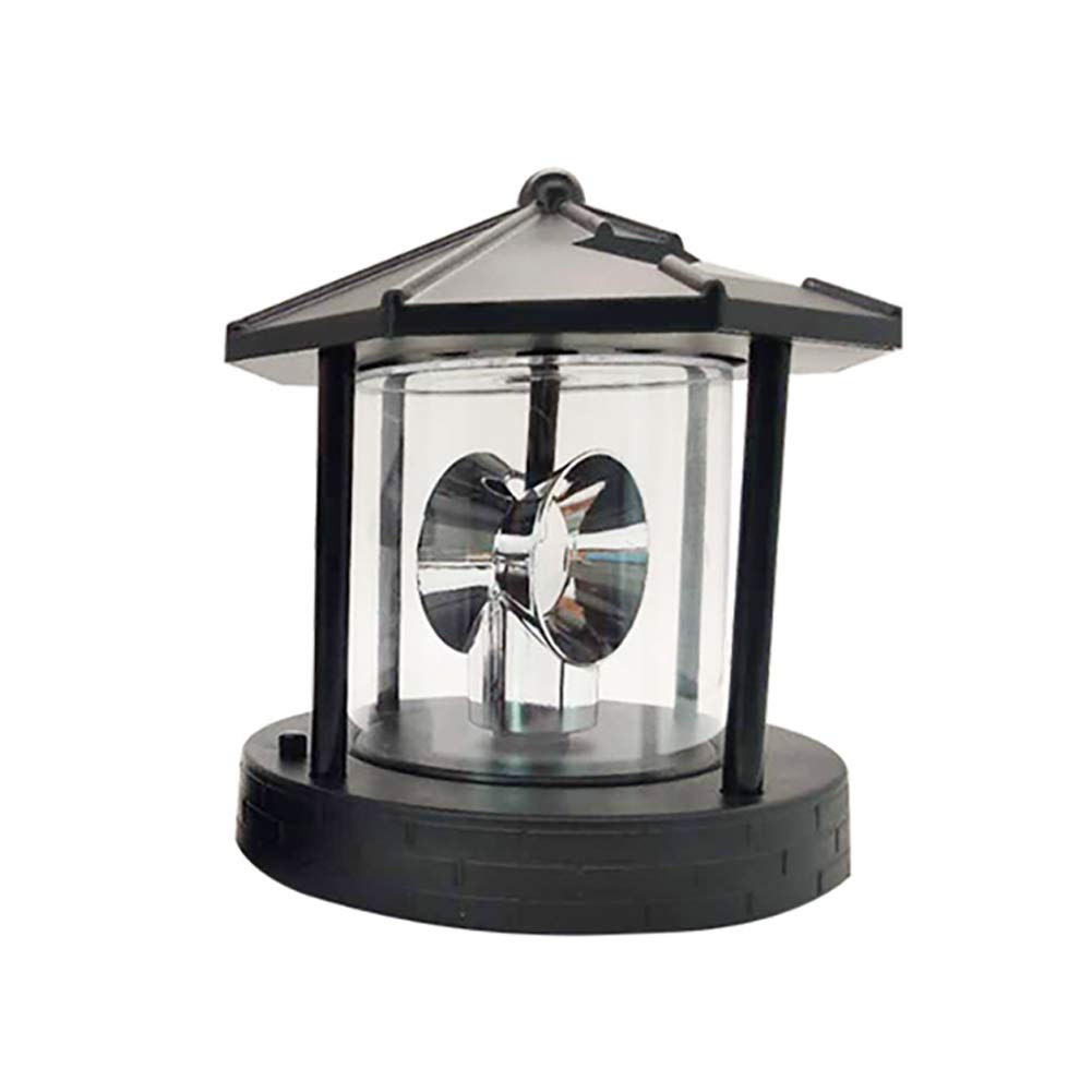 Solar Rotating Lighthouse Beacon Lamp V46465