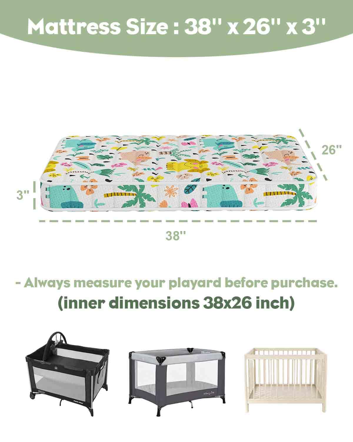 Portable Crib Mattress G143