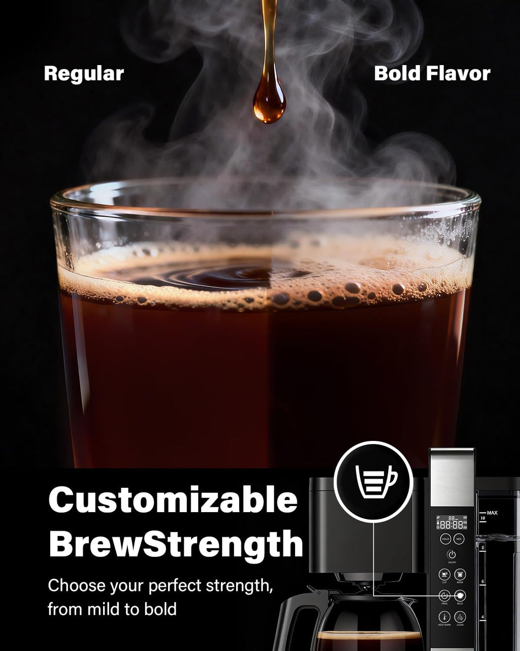 10-Cup Programmable Drip Coffee Maker I914