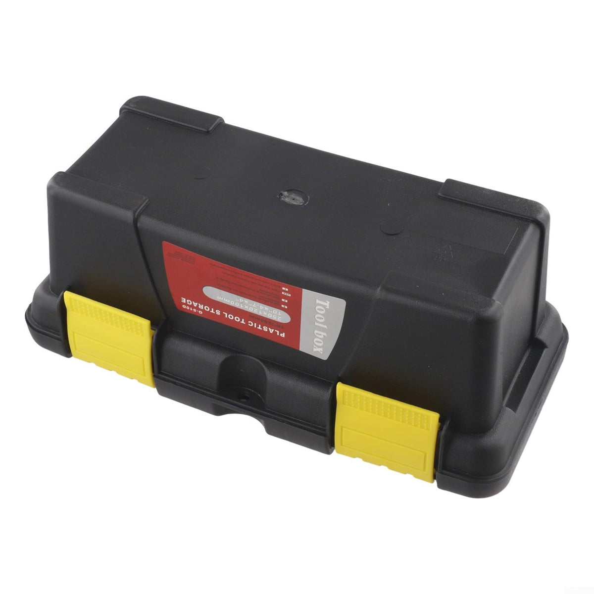 Compact Plastic Tool Box Black V91276