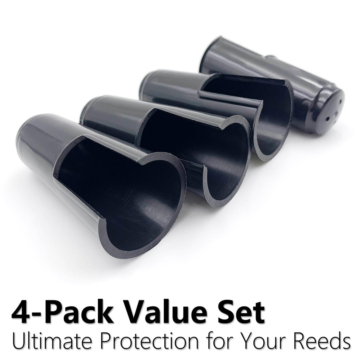 4-Pack Plastic Mouthpiece Cap with Ligature Attachment U4837