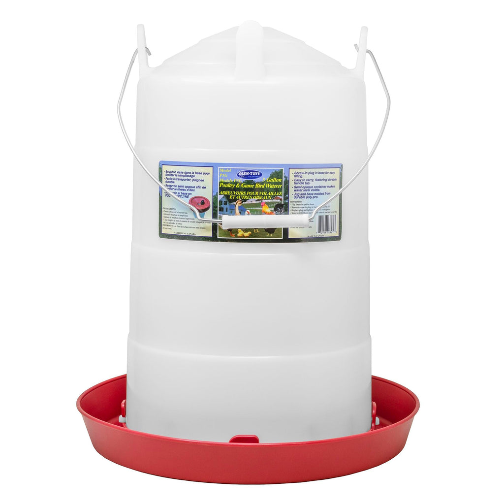 5 Gallon Plastic Poultry Waterer Z966735