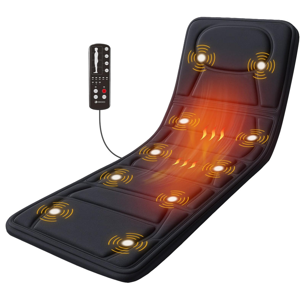 Full Body Massage Mat with Heat V4035
