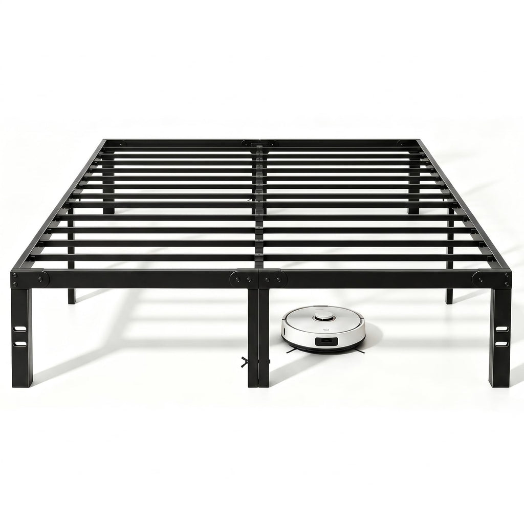 Queen 18 Inch Metal Platform Bed Frame W212