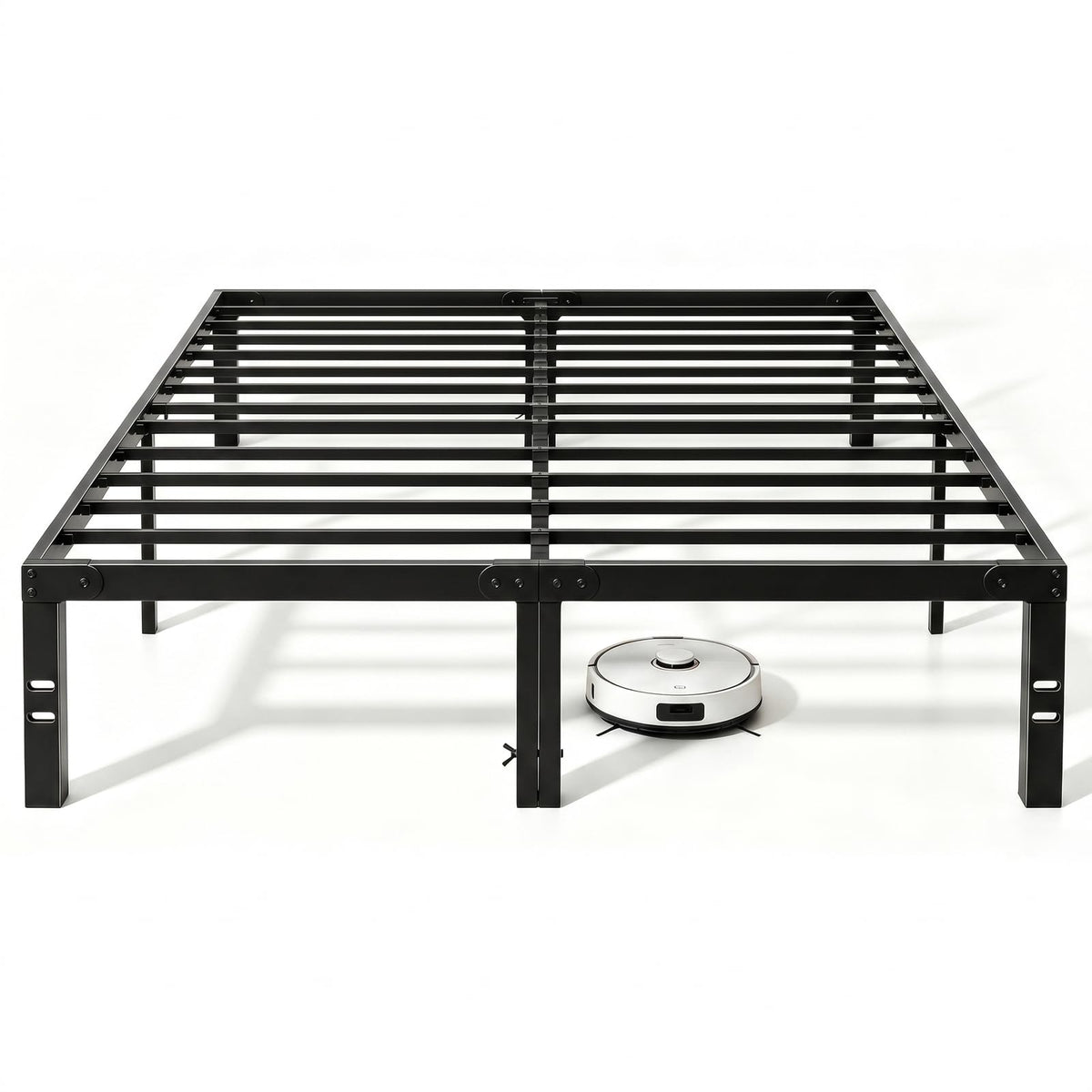 Queen 18 Inch Metal Platform Bed Frame W212