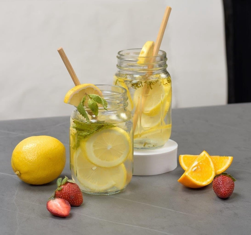 16 oz Regular Mouth Glass Canning Jars with Lids and Rings, 12-Pack M55124