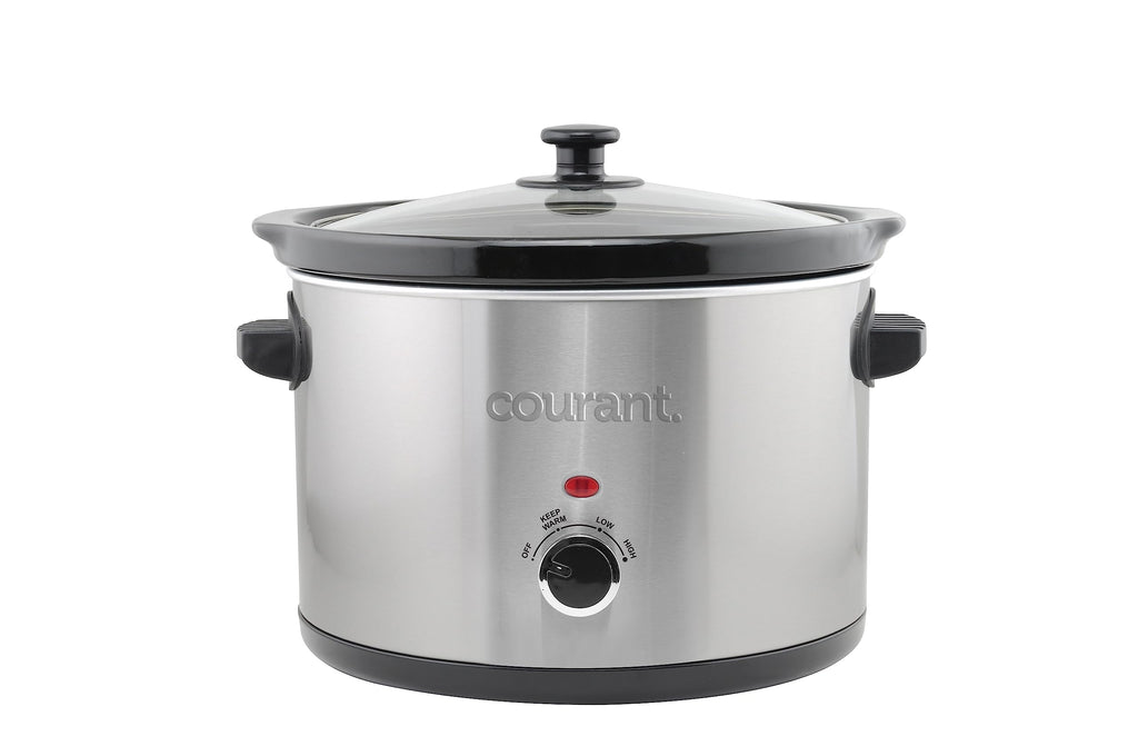 5.5 Quart Slow Cooker with Glass Lid S62091