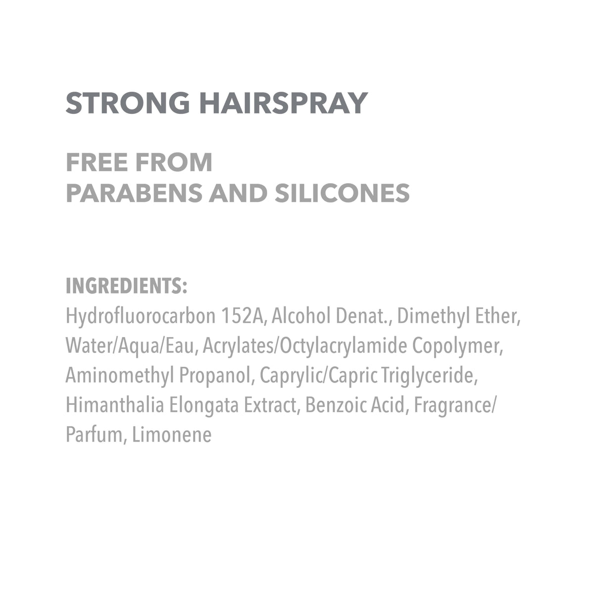 Strong Hairspray 8.1oz H36515