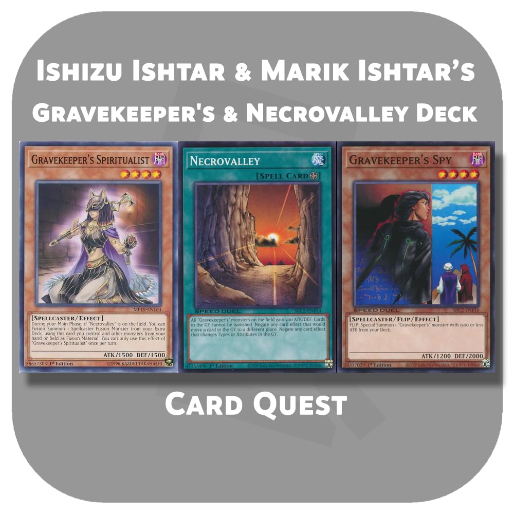 Gravekeeper's & Necrovalley Deck W2392