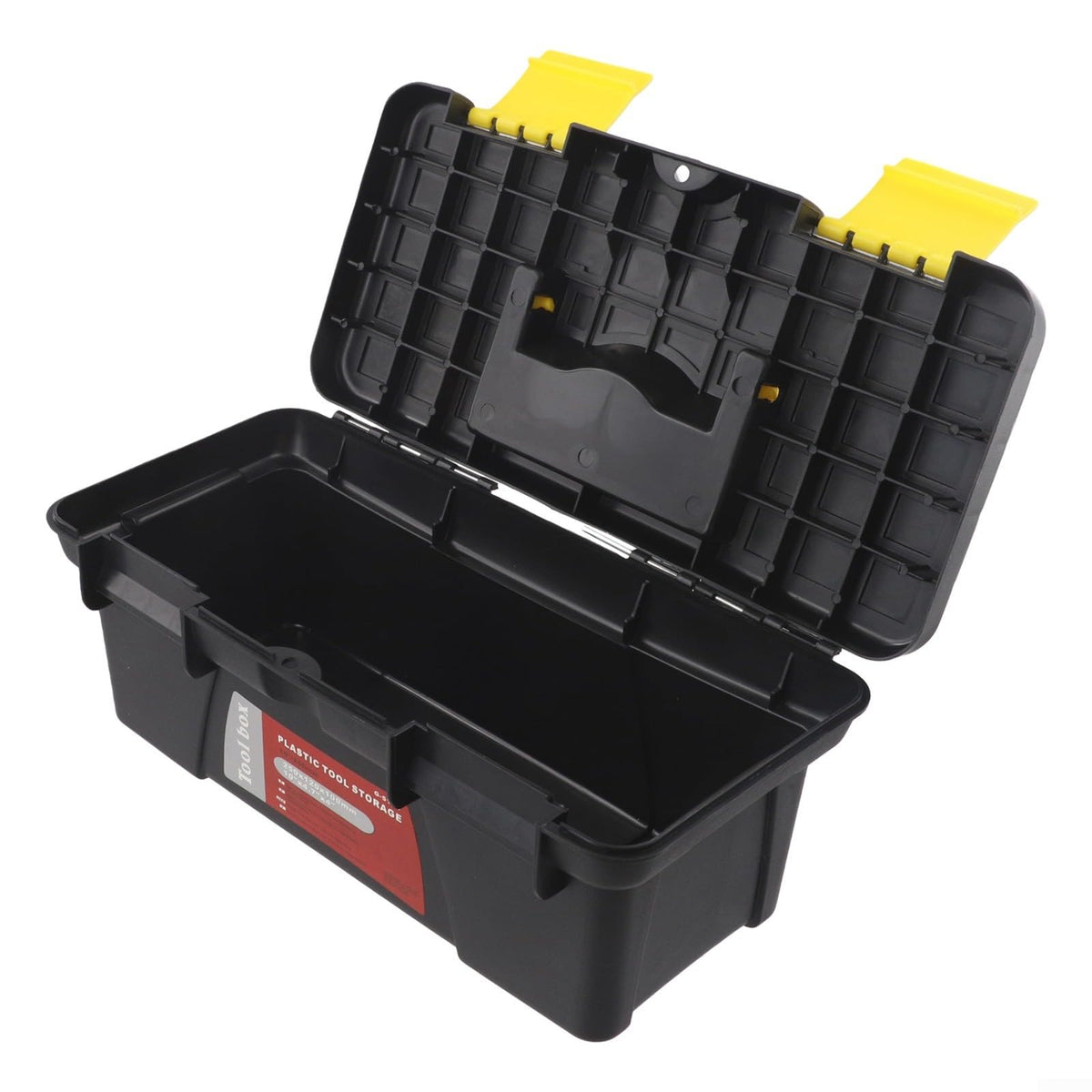 Compact Plastic Tool Box Black V91276