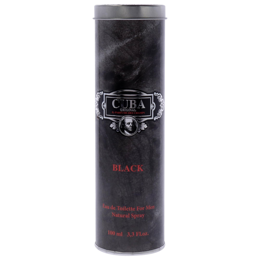 Black Men EDT Spray 3.3 Ounce E849