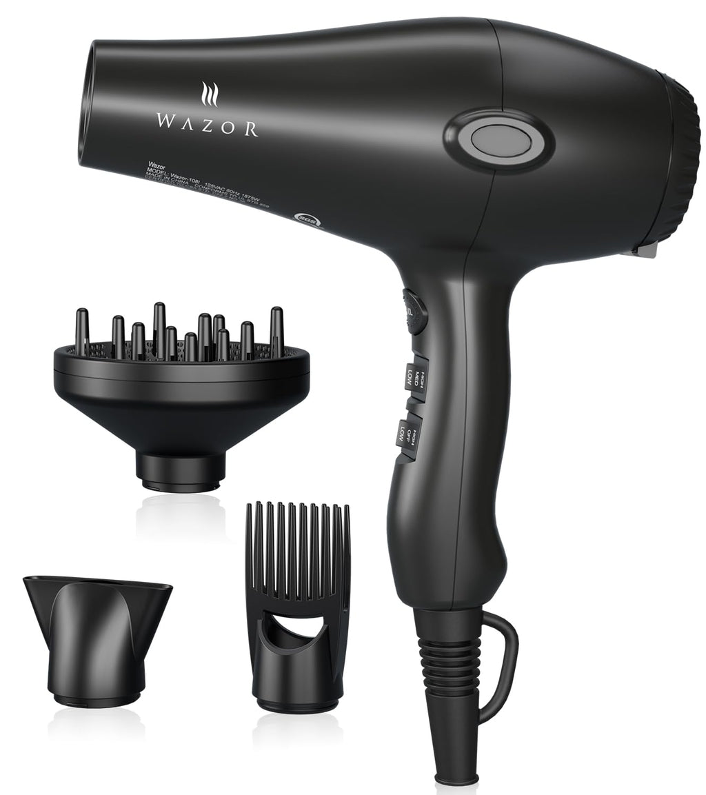1875W Ionic Hair Dryer with Diffuser H2641