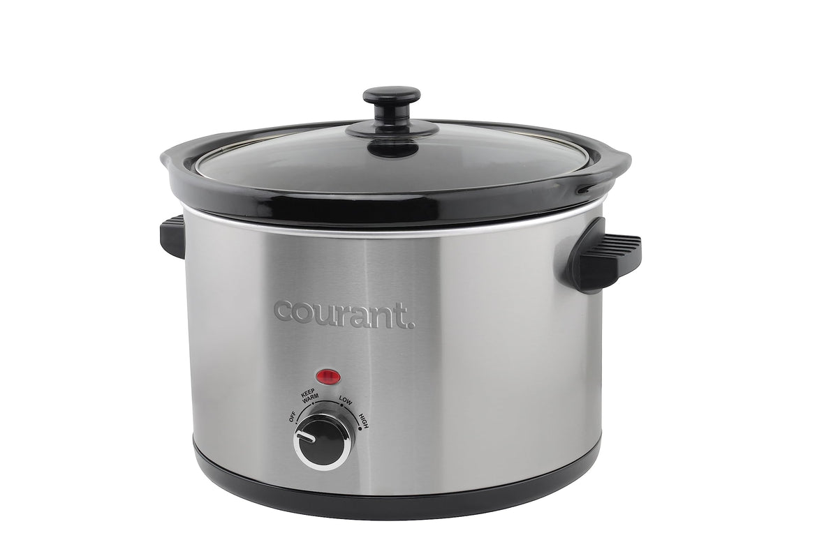 5.5 Quart Slow Cooker with Glass Lid S62091
