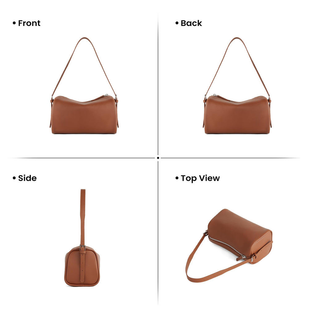 Genuine Leather Mini Crossbody Bag N5134