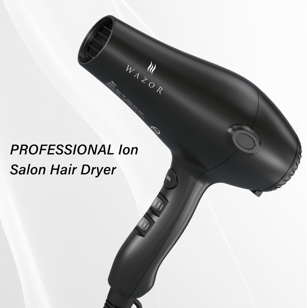 1875W Ionic Hair Dryer with Diffuser H2641
