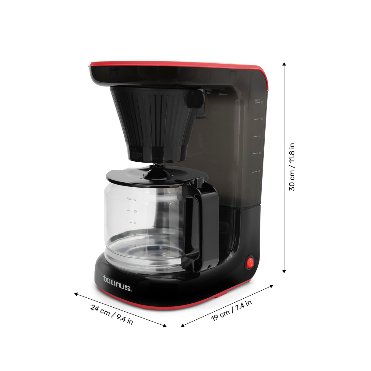 Black Velvet 12-Cup Drip Coffee Maker C325