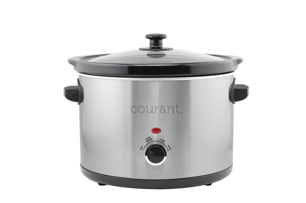 5.5 Quart Slow Cooker with Glass Lid S62091