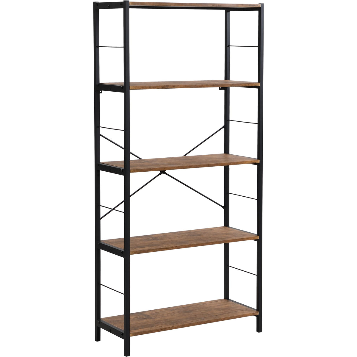 5 Tier Bookshelf with Coffee Shelves M397646