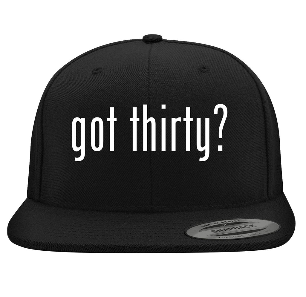 Structured Flat Bill Snapback Cap I5523