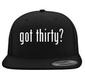 Structured Flat Bill Snapback Cap I5523