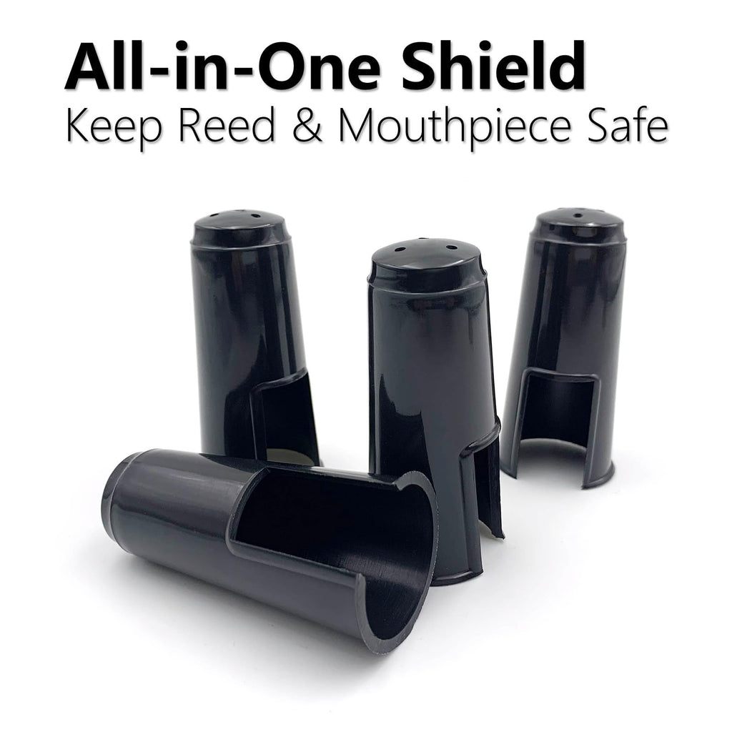 4-Pack Plastic Mouthpiece Cap with Ligature Attachment U4837