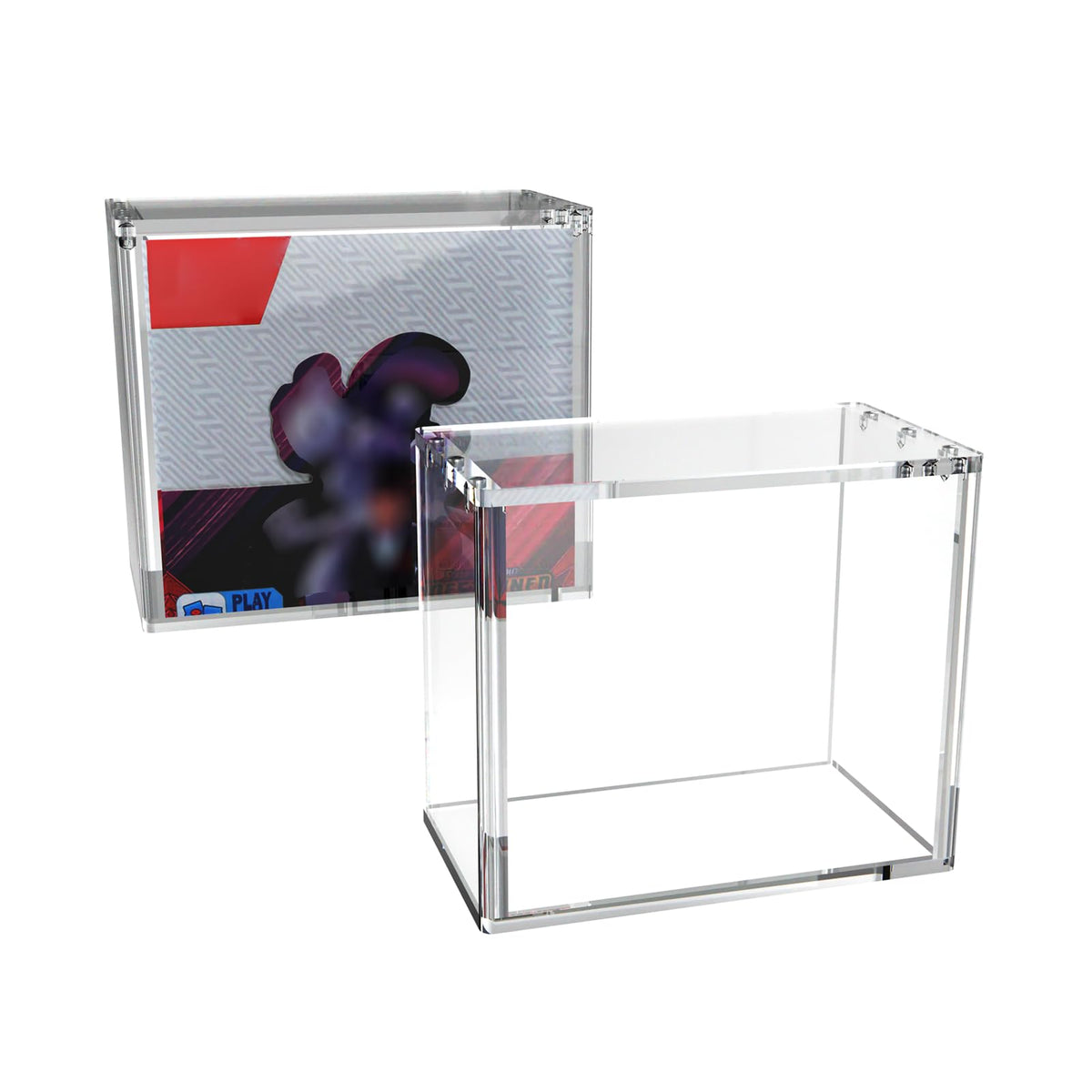 Clear Acrylic Booster Box Case with Magnetic Lid A580711