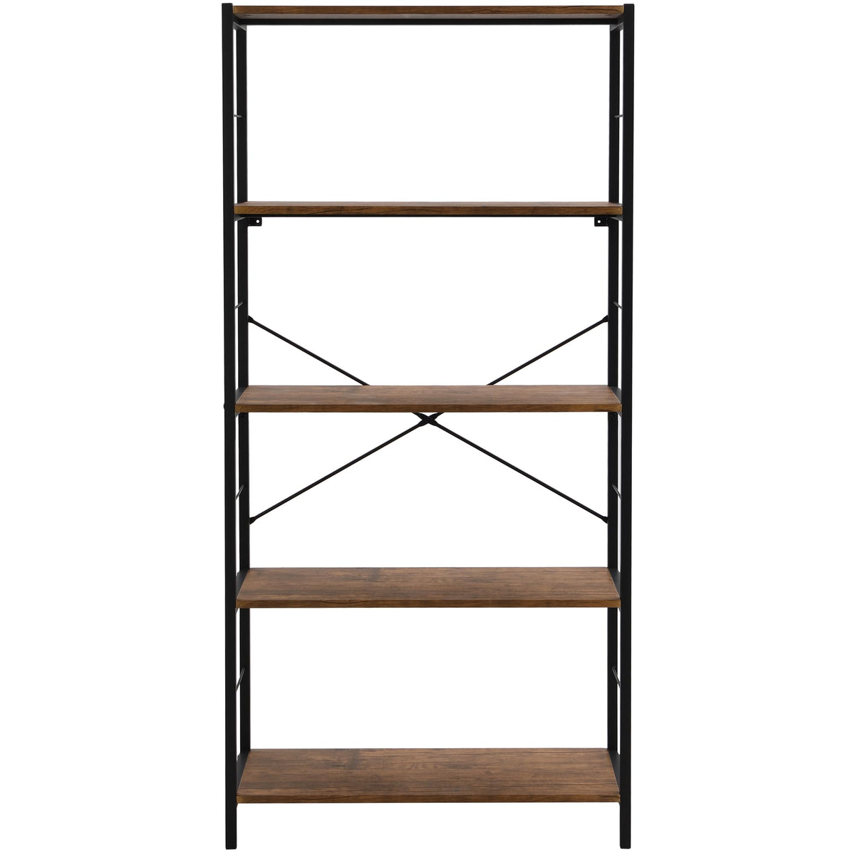 5 Tier Bookshelf with Coffee Shelves M397646