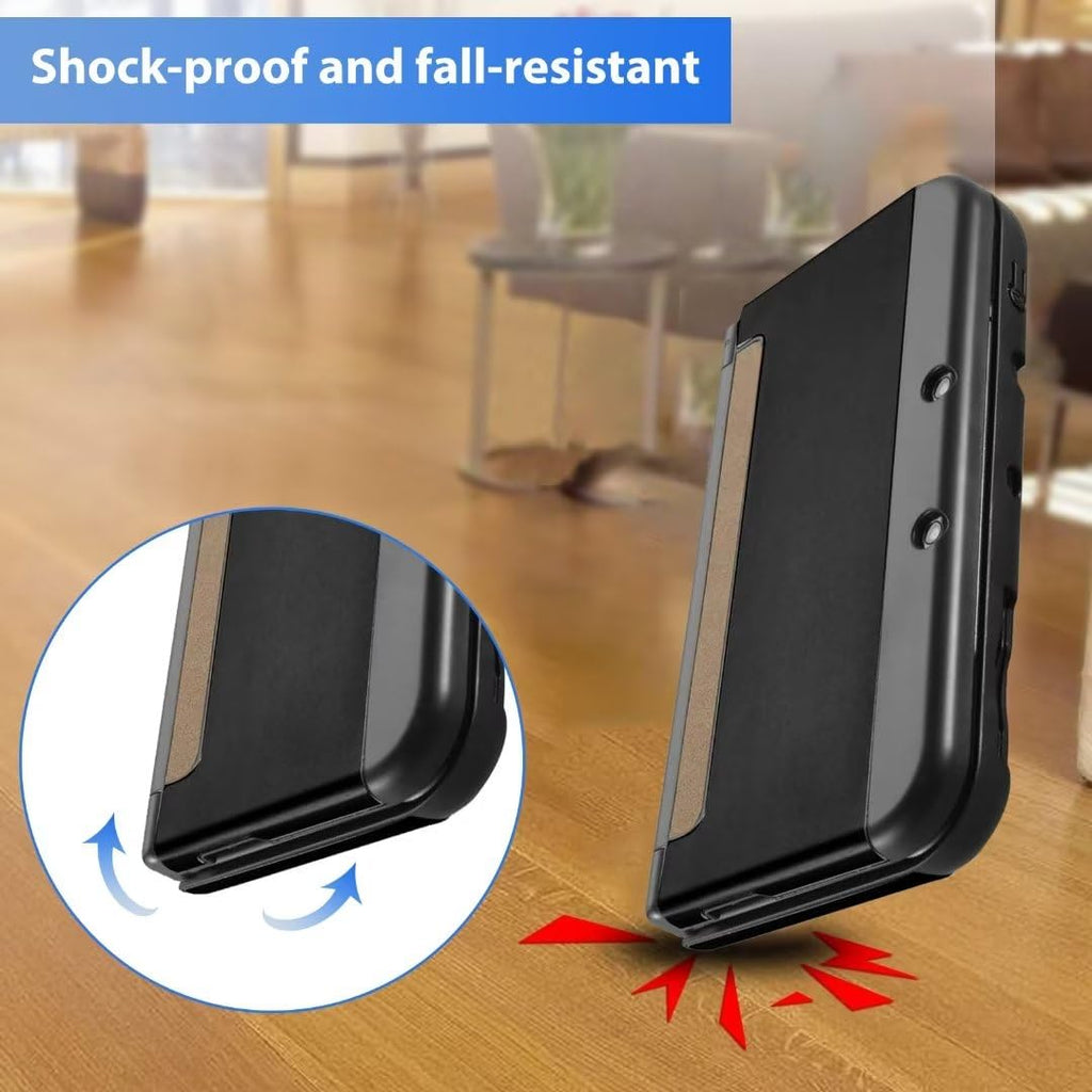 Black Shockproof Hard Shell Case for Nintendo 3DS LL XL E4834