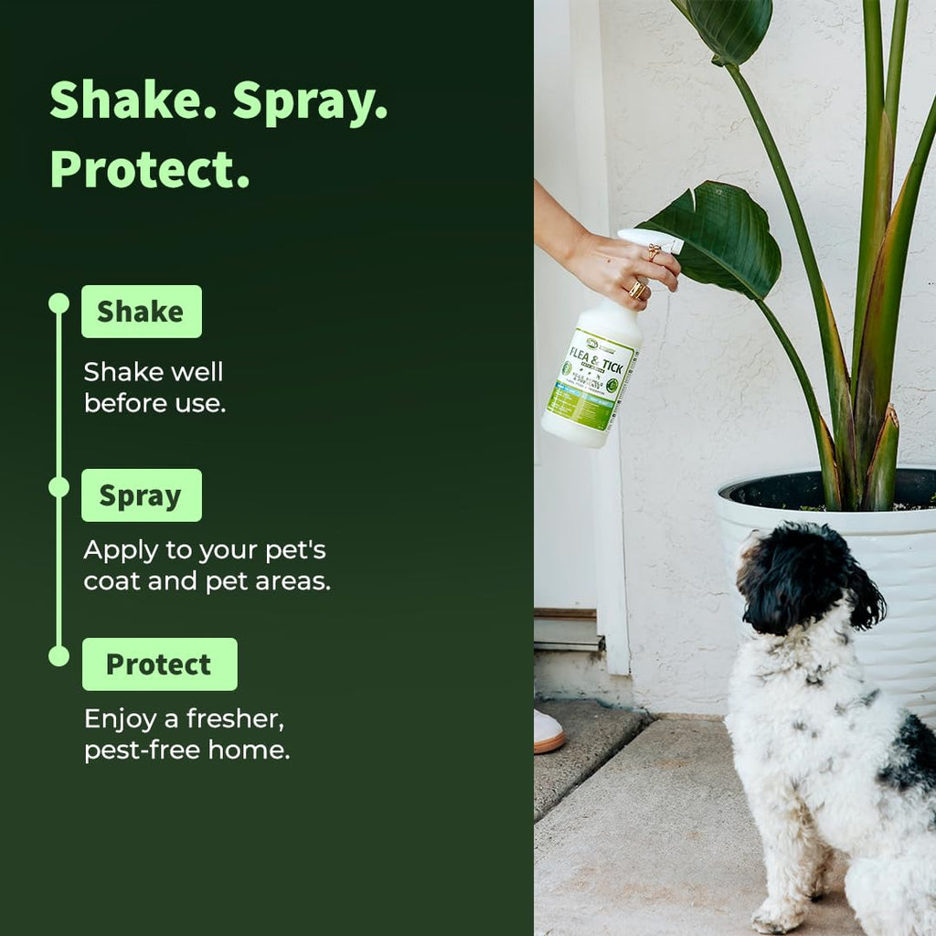 Lemongrass Flea Tick Mosquito Spray 16 OZ C537