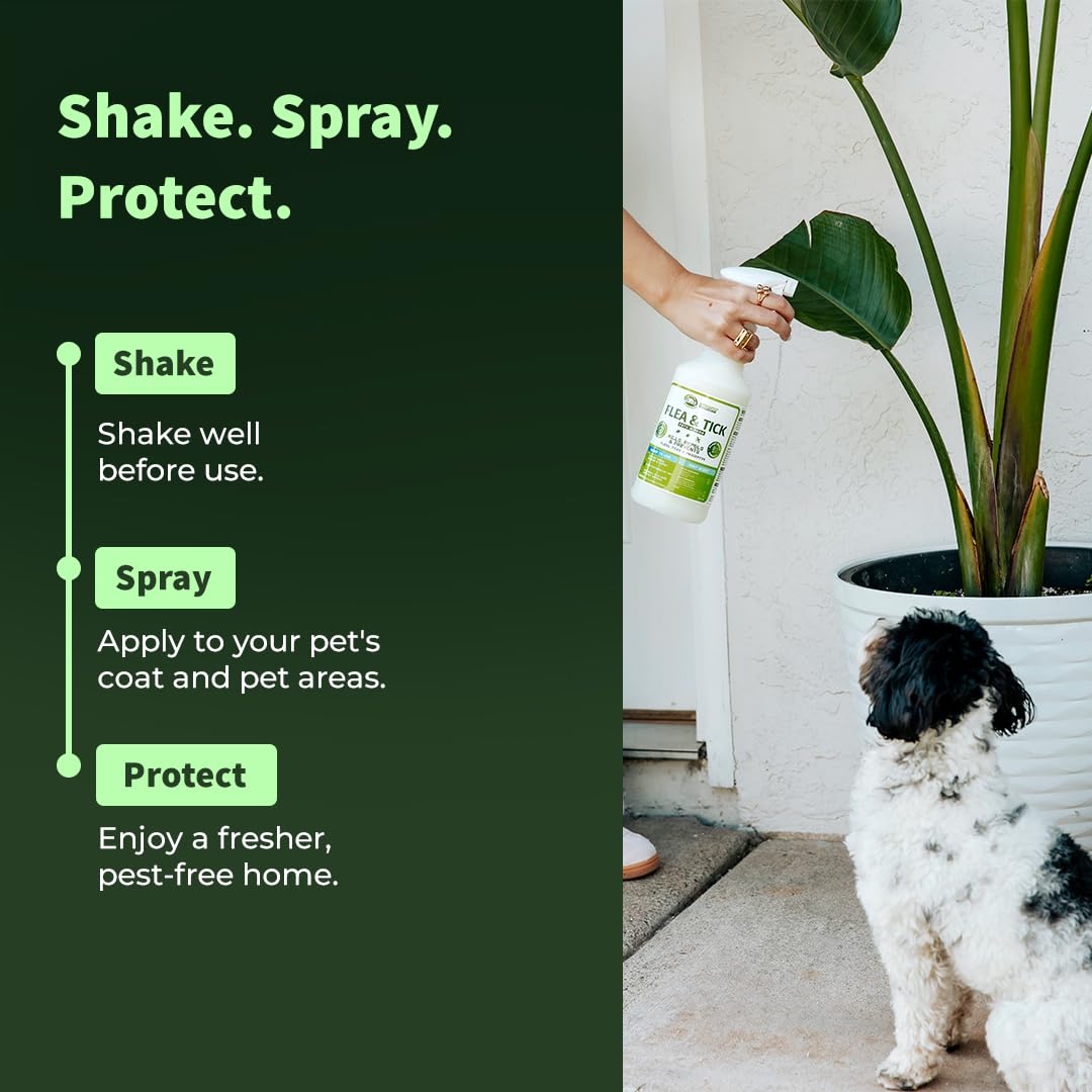Lemongrass Flea Tick Mosquito Spray 16 OZ C537