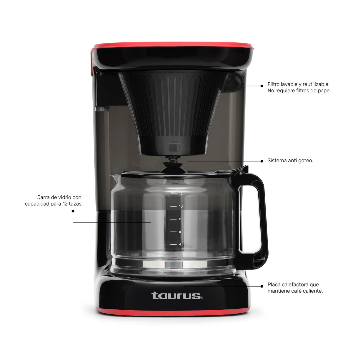 Black Velvet 12-Cup Drip Coffee Maker C325