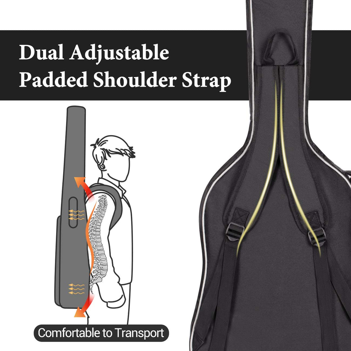 Electric Bass Guitar Gig Bag Q314458