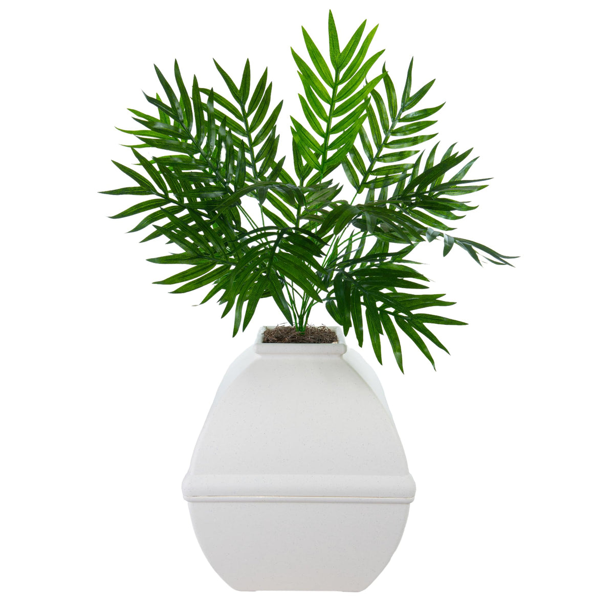 White Hidden Litter Box Planter with Carbon Filter X953