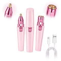 Pink USB Rechargeable Facial Hair Remover N844184