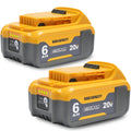 20V Max Replacement Battery 2 Packs L95436