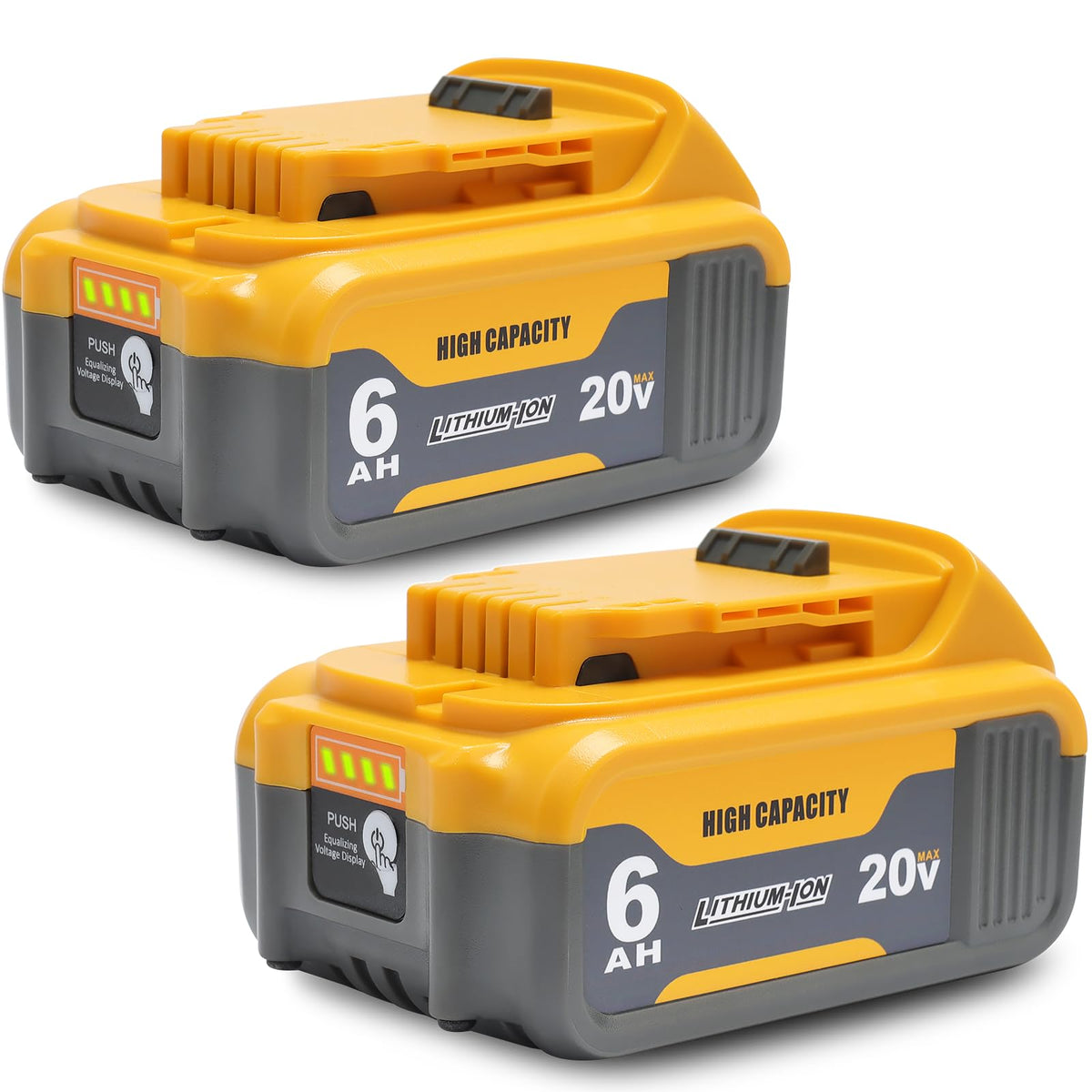 20V Max Replacement Battery 2 Packs L95436
