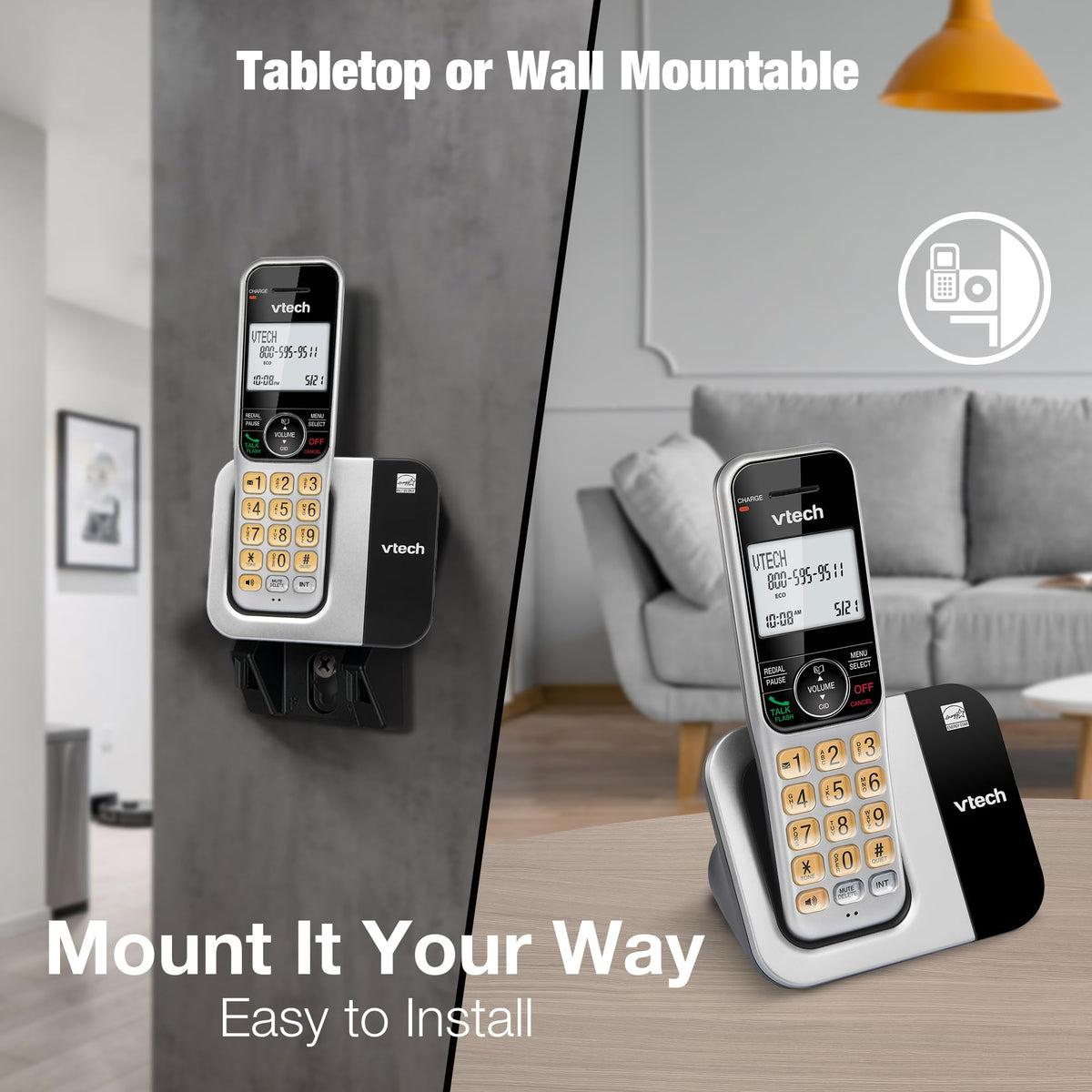 Cordless Phone System with Call Block H10353