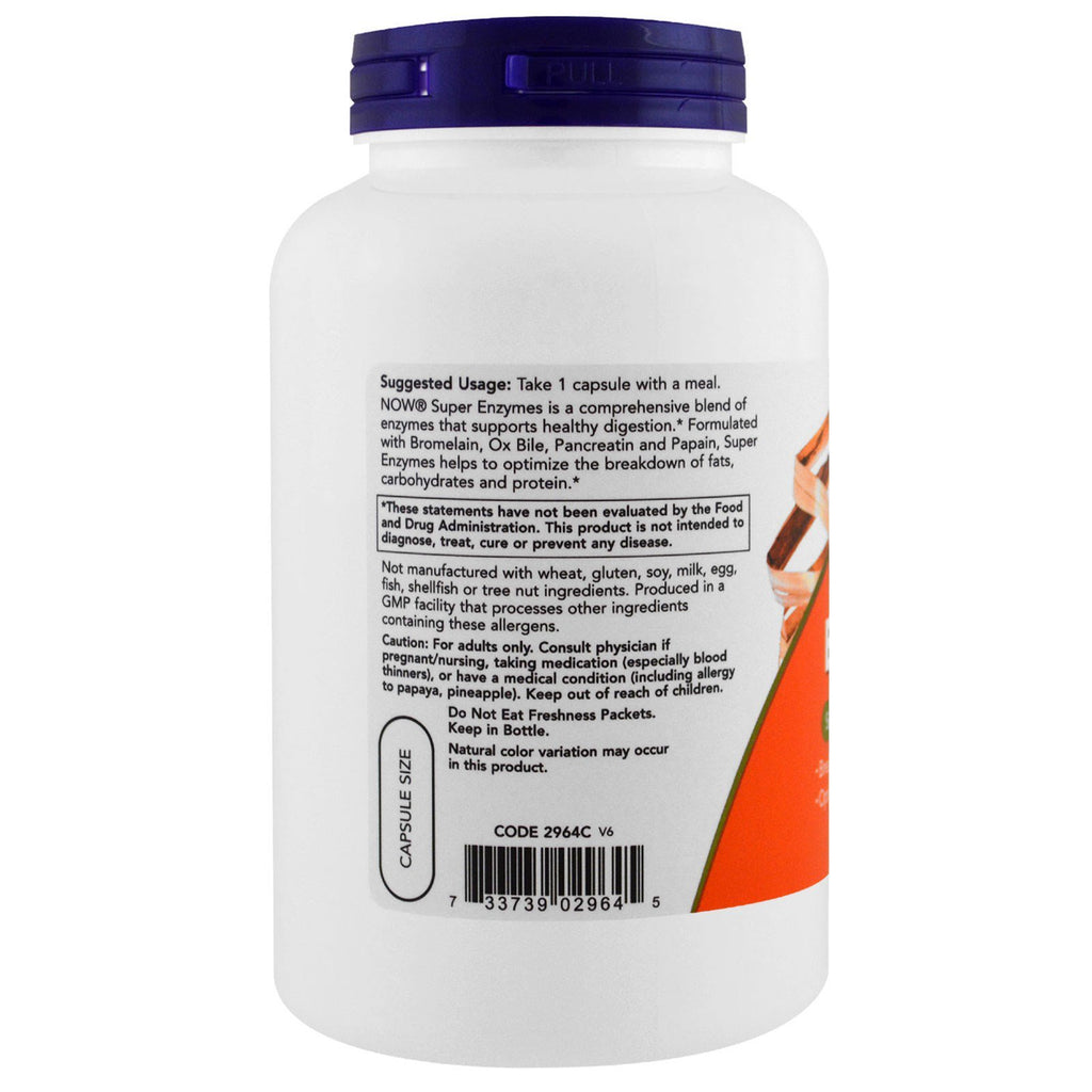 Super Enzymes 180 Capsules, 2 Pack S271