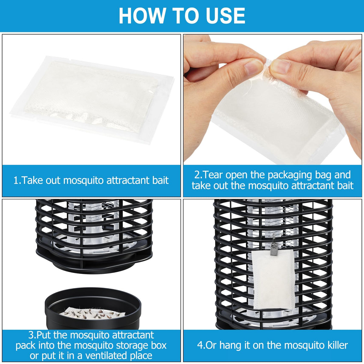 Mosquito Attractant Bait Refill Cartridge X608