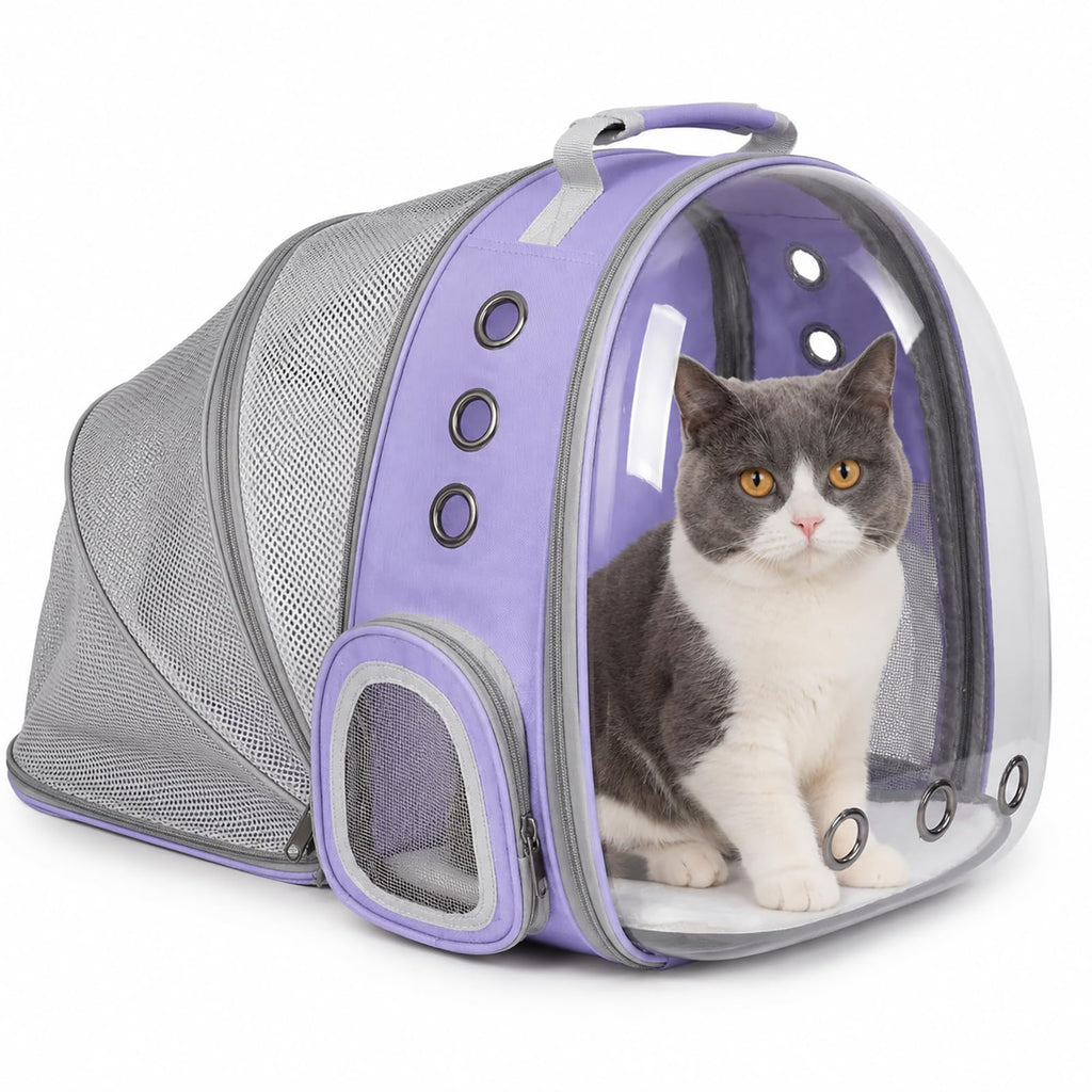 Expandable Cat Carrier Backpack with Bubble Window O483875