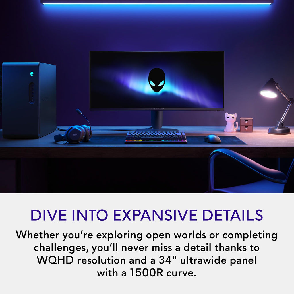 34 Curved Gaming Monitor WQHD 180Hz 1ms W693