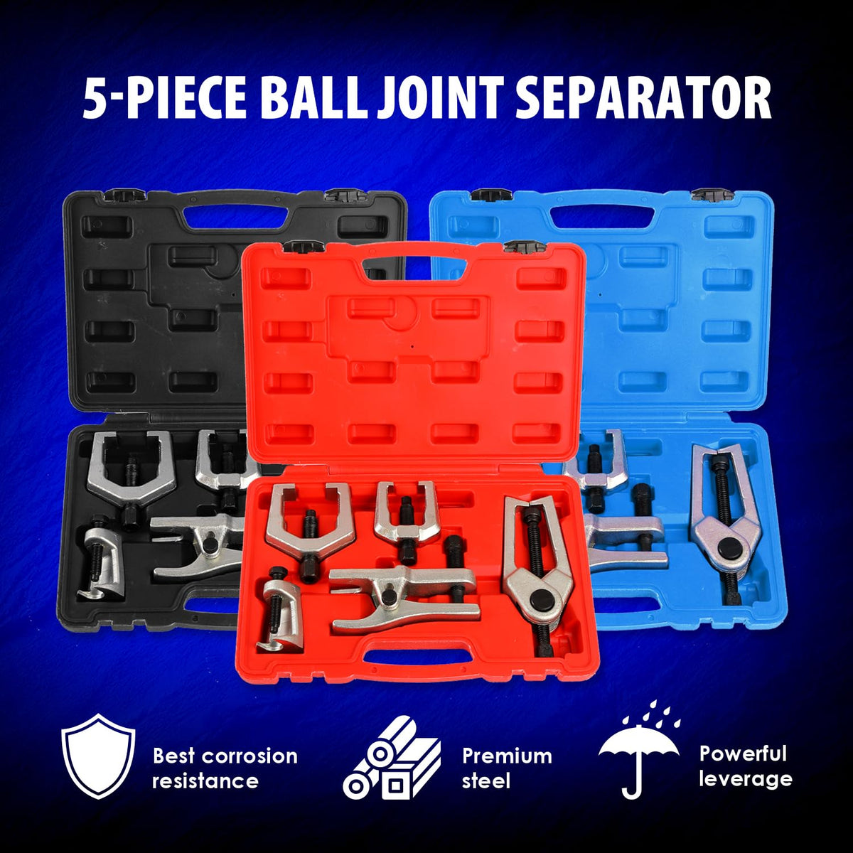 5pc Ball Joint Separator and Removal Tool Set G206908