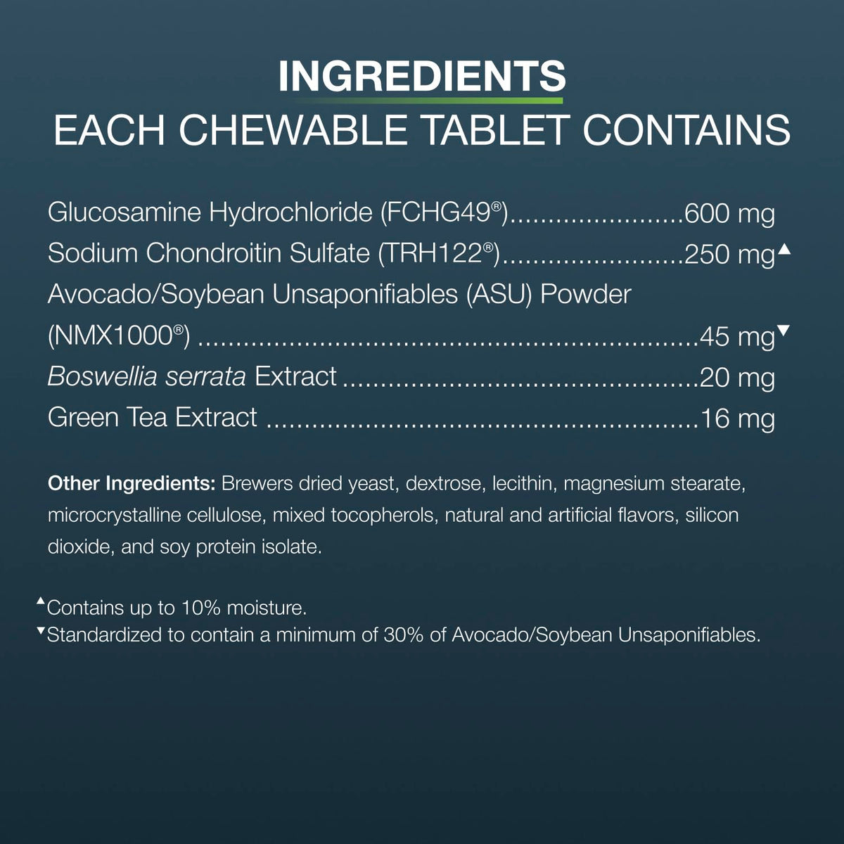 Chewable Tablets Joint Health Supplement for Small to Medium Dogs, 150 Count N908