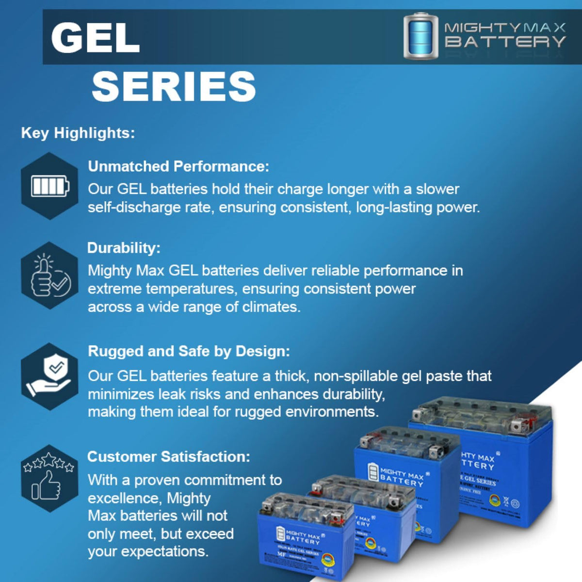12V 11.2Ah GEL Battery W49280