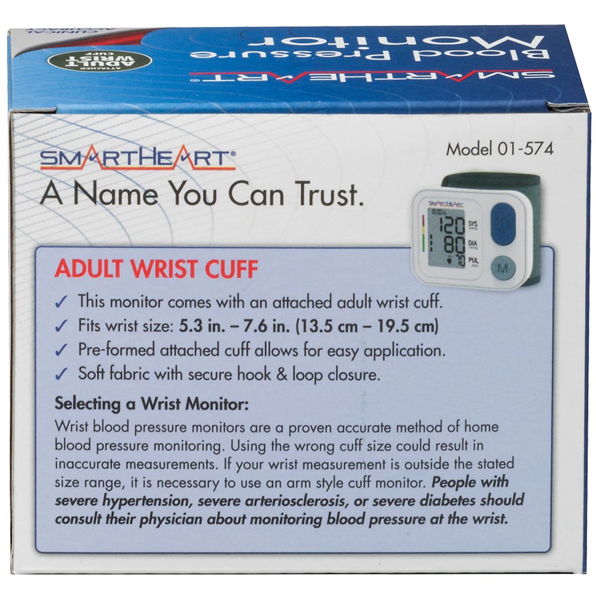 Automatic Wrist Blood Pressure Monitor I4467