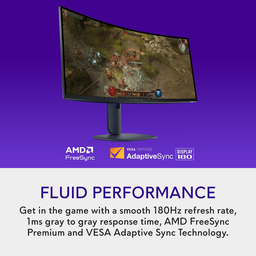 34 Curved Gaming Monitor WQHD 180Hz 1ms W693