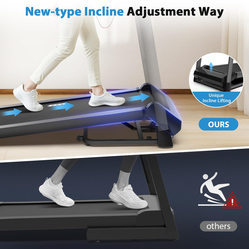 Treadmill with Auto Incline 450 LBS Capacity M488665